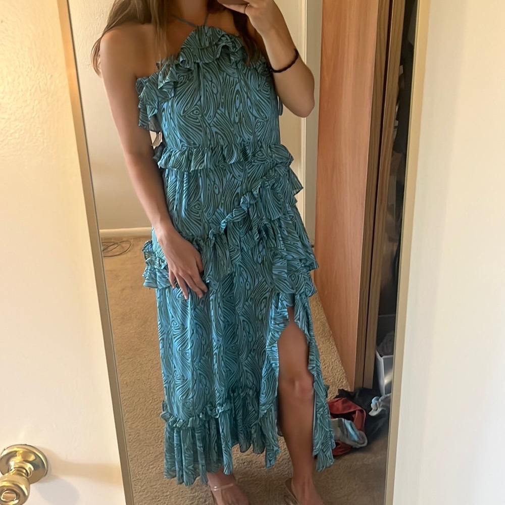 cinq a sept long dress